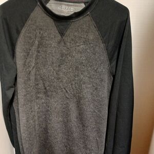 Orvis Black and Gray Men's Long Sleeve Shirt